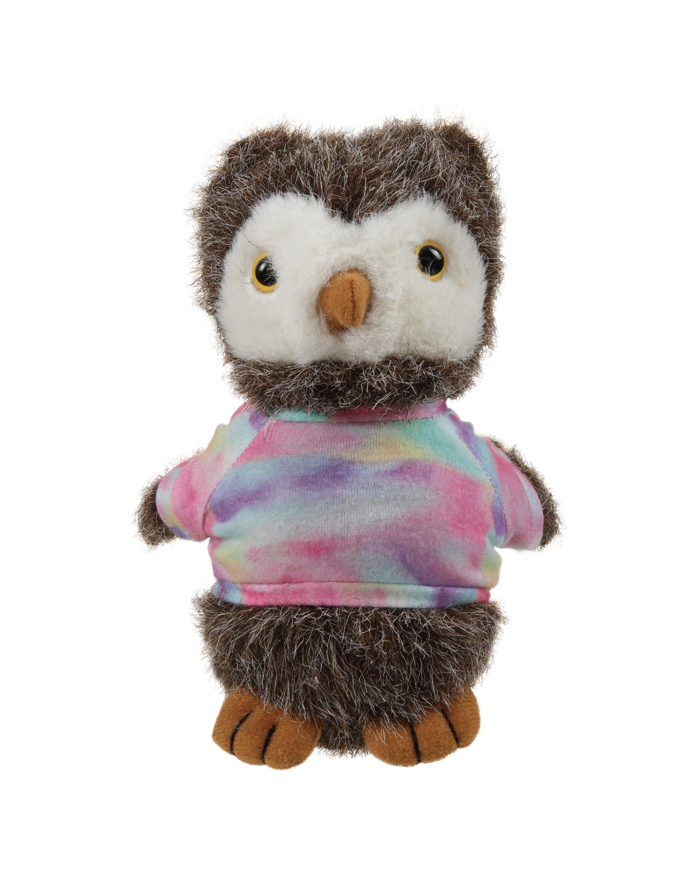 Soft Plush Standing Owl wearing a T-Shirt 4