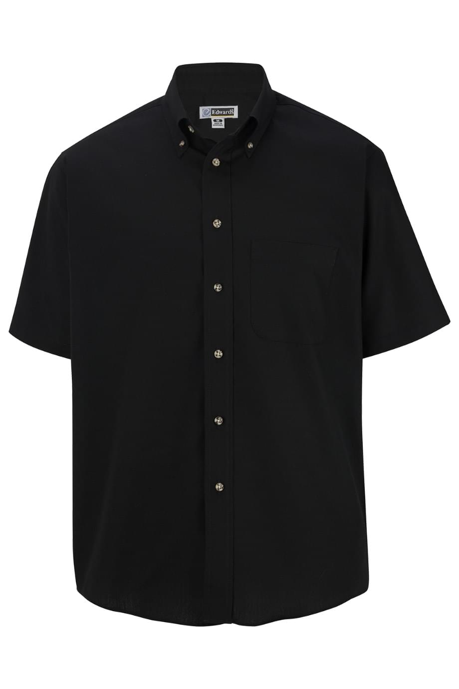 Easy Care Poplin Short Sleeve Mens Shirt