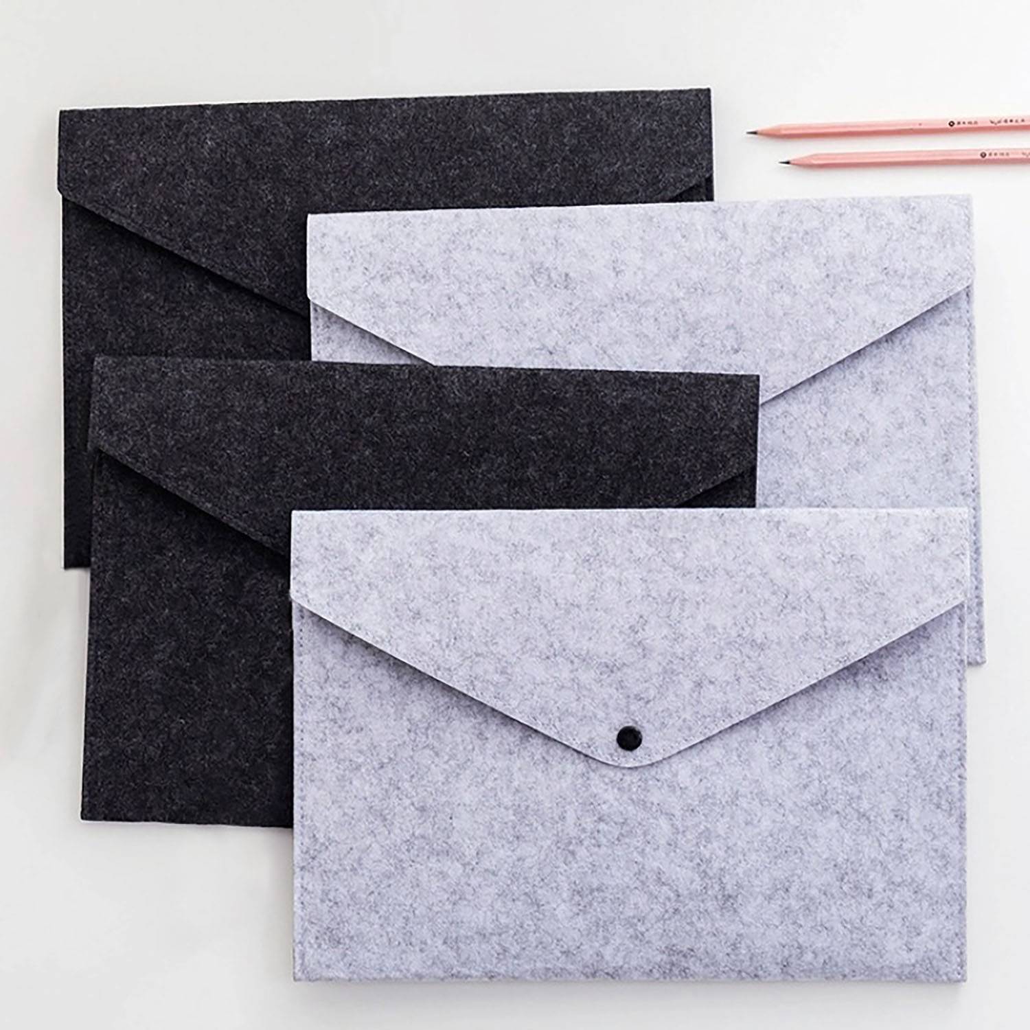 Felt Document Holder A4 Expanding File Folder Portfolio Case 5