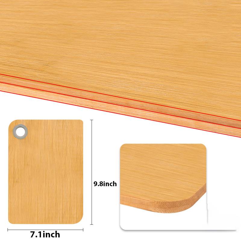 Bamboo Chopping Block Cutting Boards for Kitchen 4