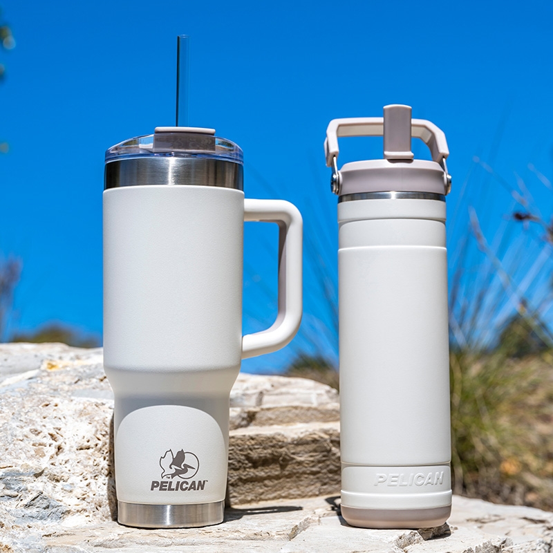 Pelican Porter™ 40 oz. Recycled Double Wall Stainless Steel Travel Tumbler 298