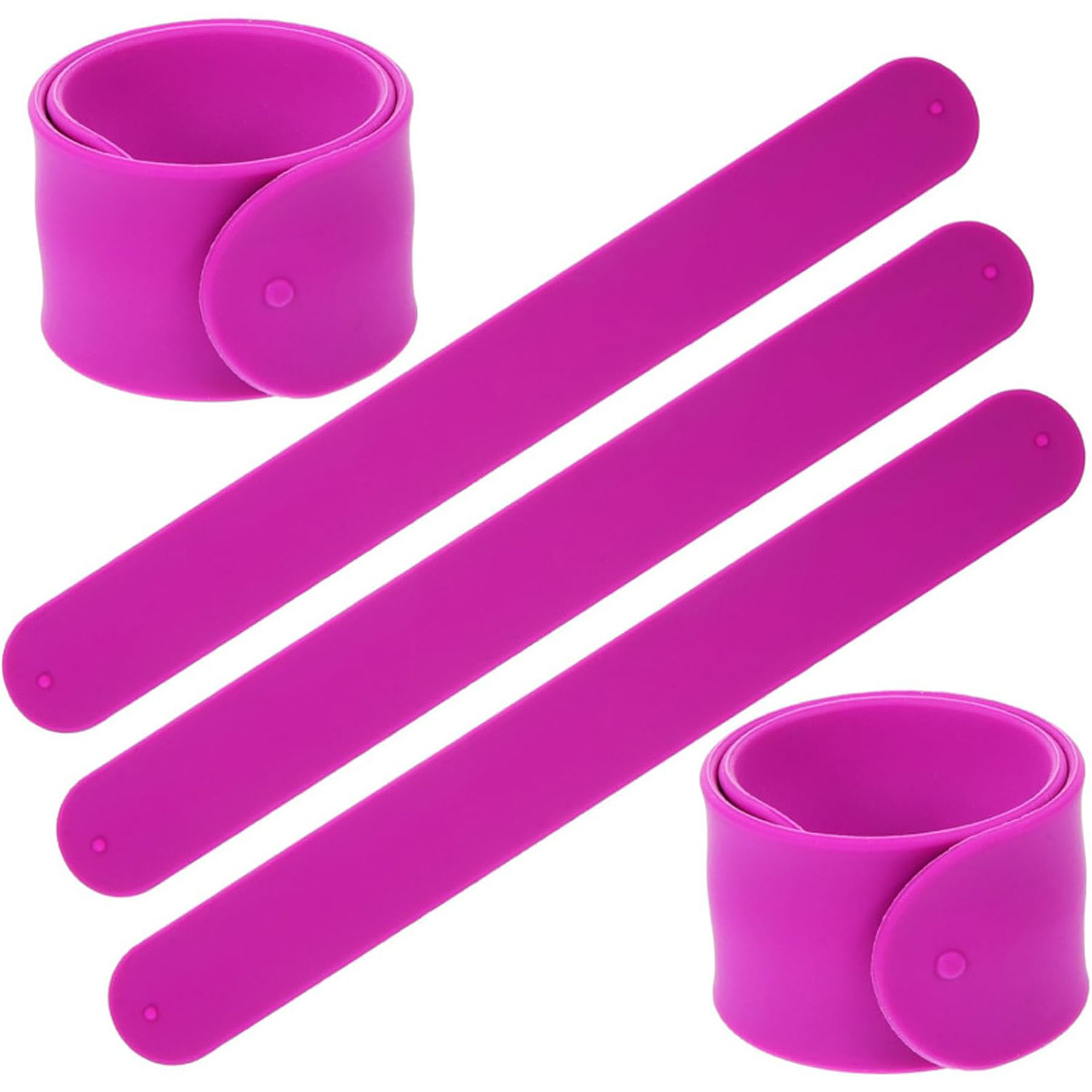 Silicone Slap Bracelets 1