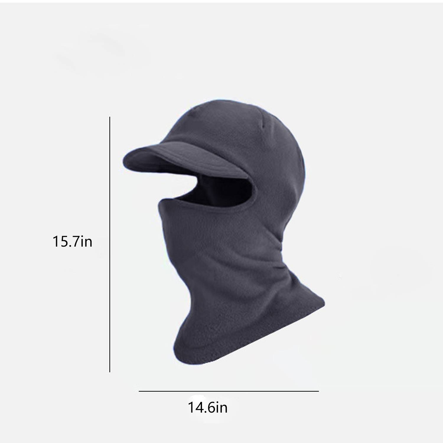 Outdoor Cold Proof Ski Mask Windproof Wool Warm Hat 6