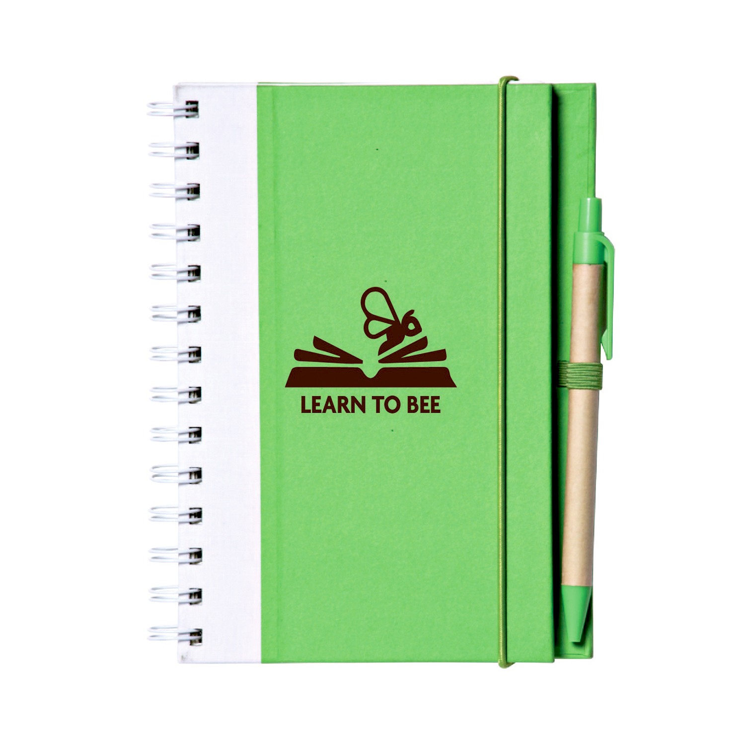 Duotone Bright Eco Notebook (1 Color Imprint) 8