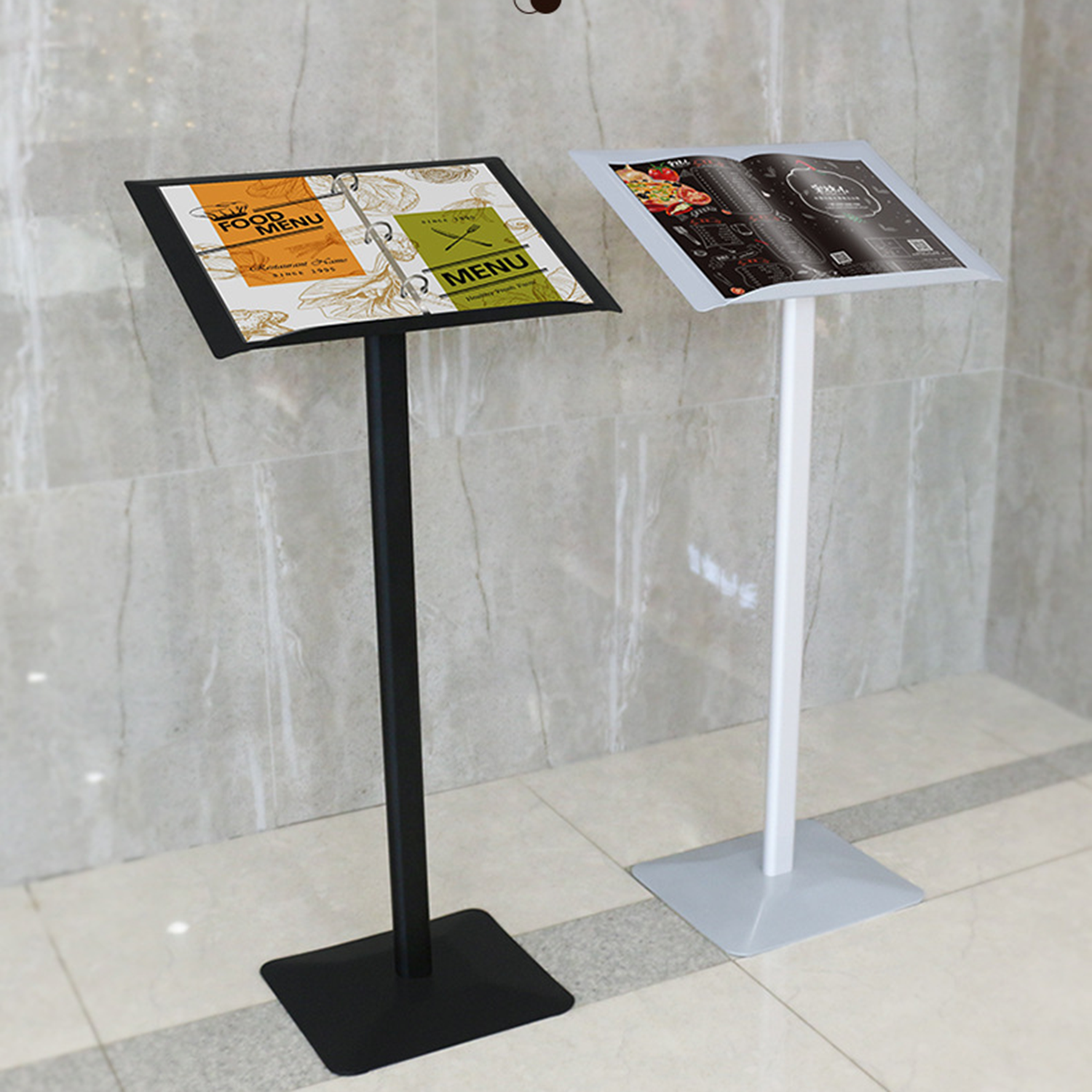 Menu Display Rack 5