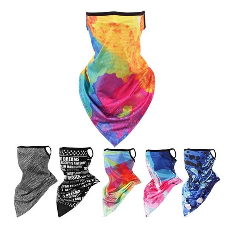 Multifunction Bandana Neck Gaiter With Ear Loops 2