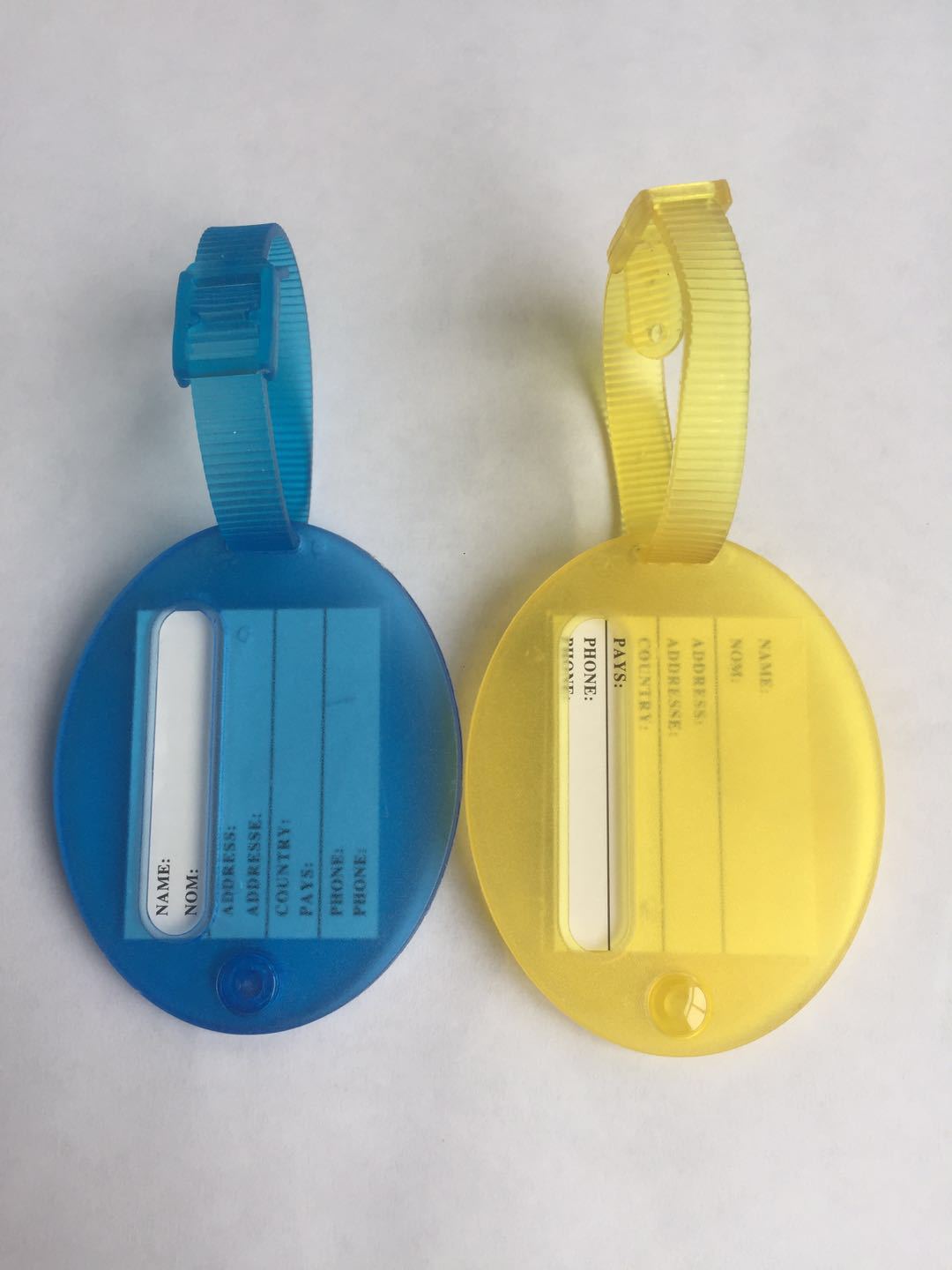 Round Luggage Tag 10