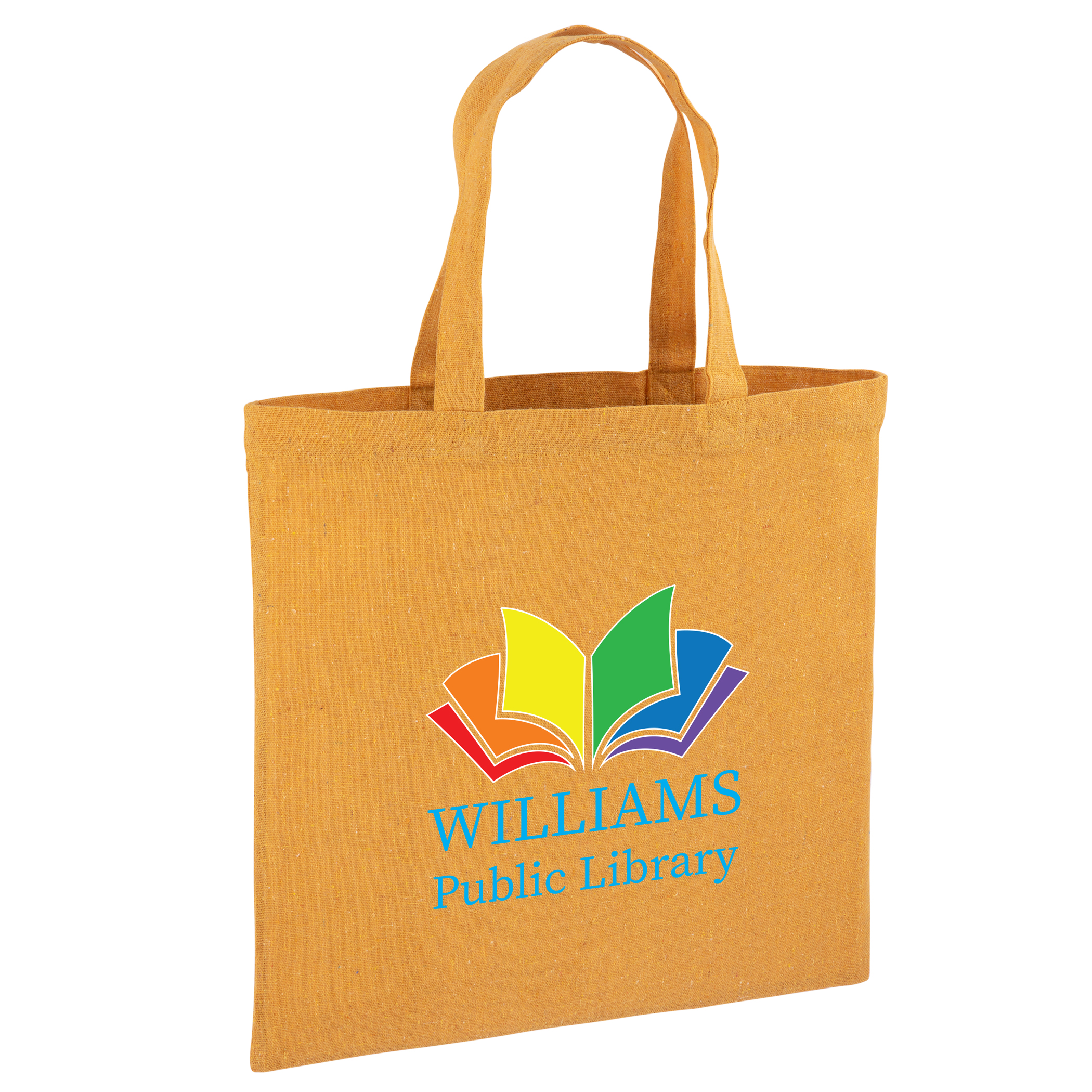 Recycled Cotton Canvas Tote Bag, custom tote bag with logo imprint 9