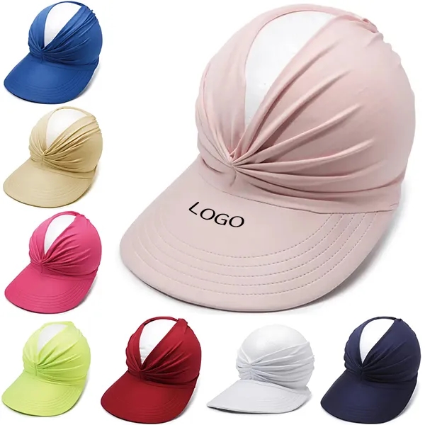 Hollow-Top Cotton Sun Hat 7