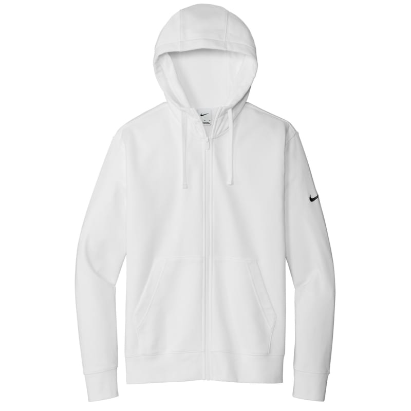 Nike Club Fleece Sleeve Swoosh Full-Zip Hoodie, custom hoodie or sweatshirt with logo imprint 6