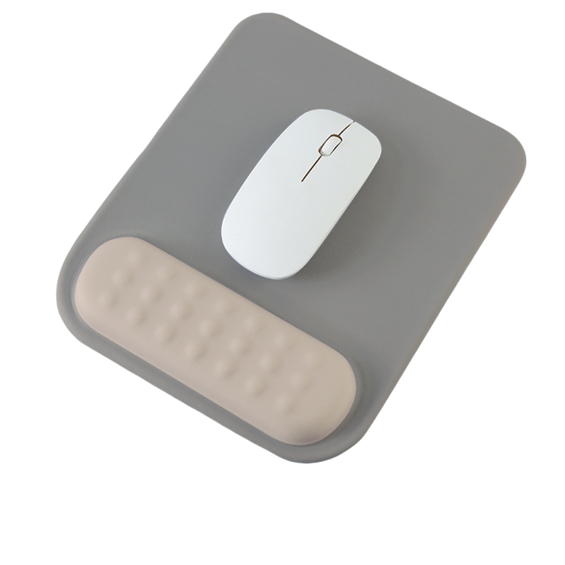 Contrasting Colors Wrist Support Mouse Pad 2
