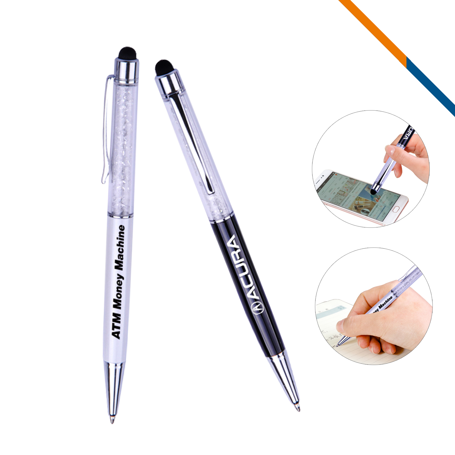 Crystal 2-in-1 Stylus Pen 1