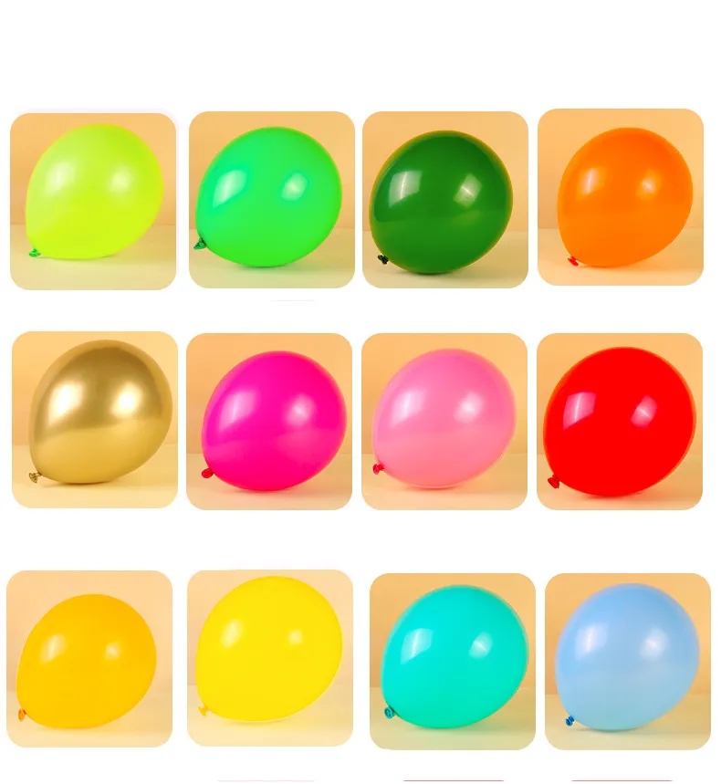 9.84" Custom Latex Balloons 2