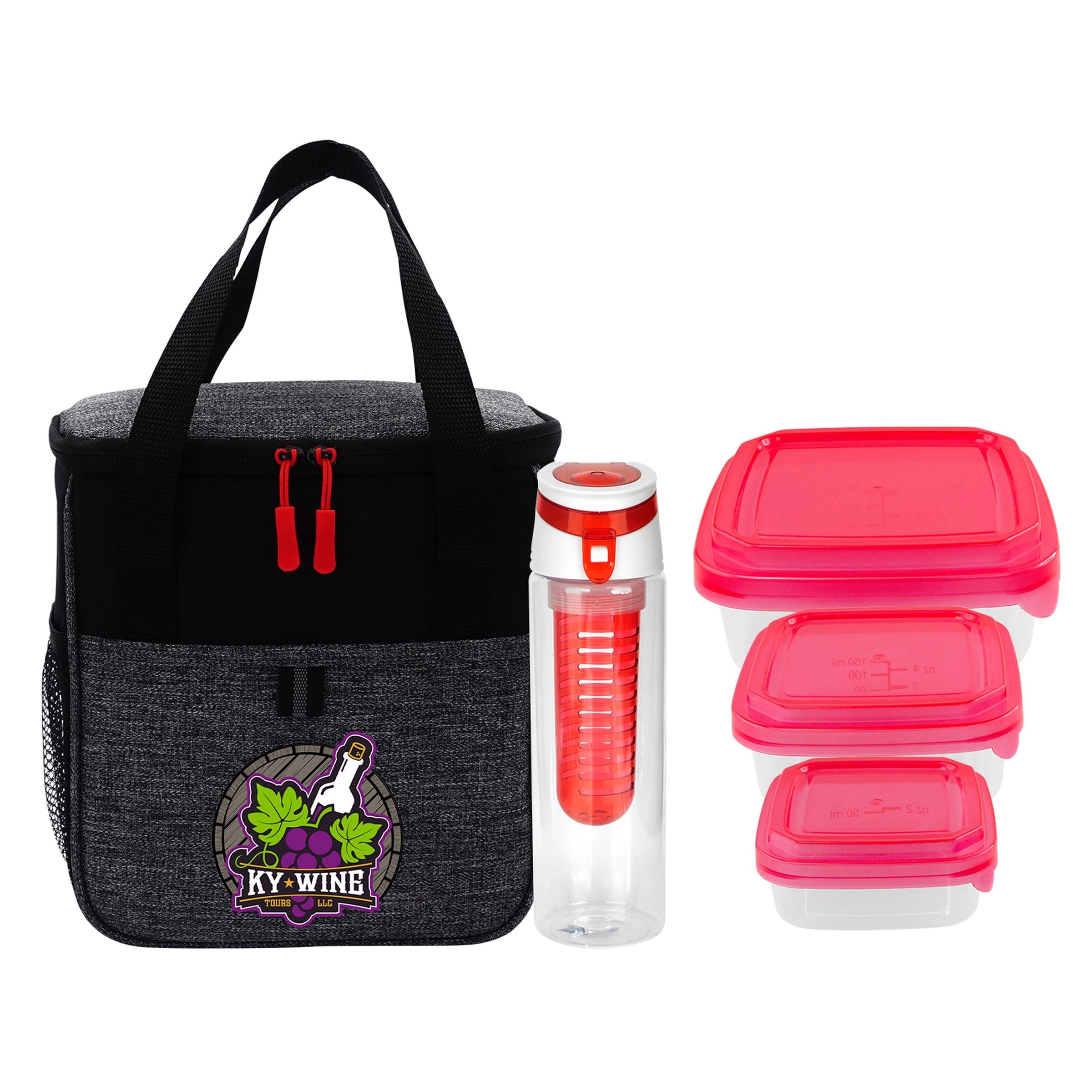 X Line Trendy Portion Control Lunch Set 8