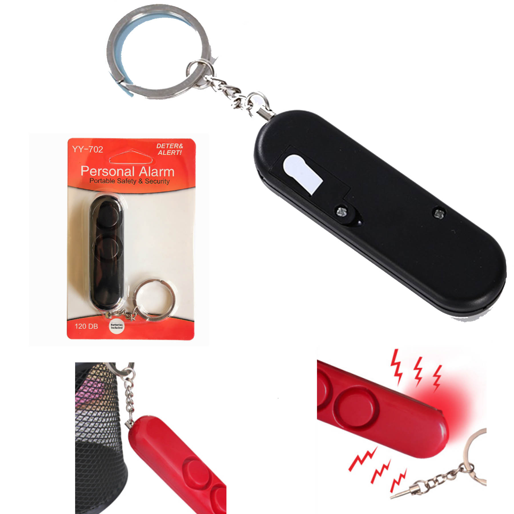 Personal Safety Alarm Key Chain 1