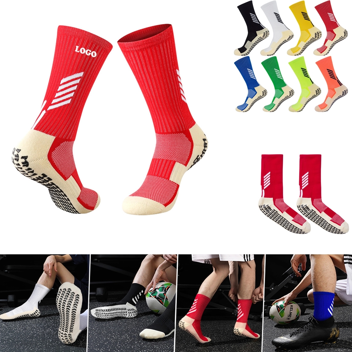 Anti Slip Soccer Socks 1