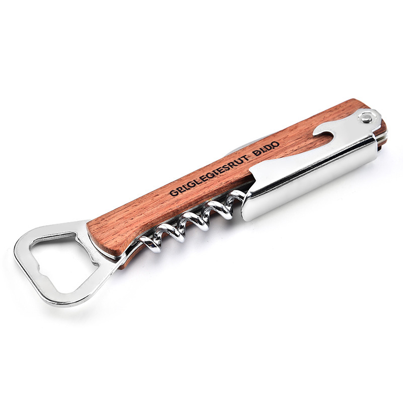 Multifunction Wood Wine/Bottle Opener 2
