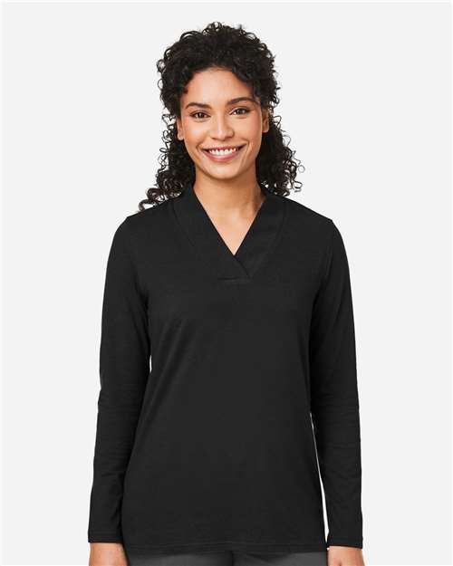 Women's Raleigh Shawl Collar Knit Top - DP121W 25