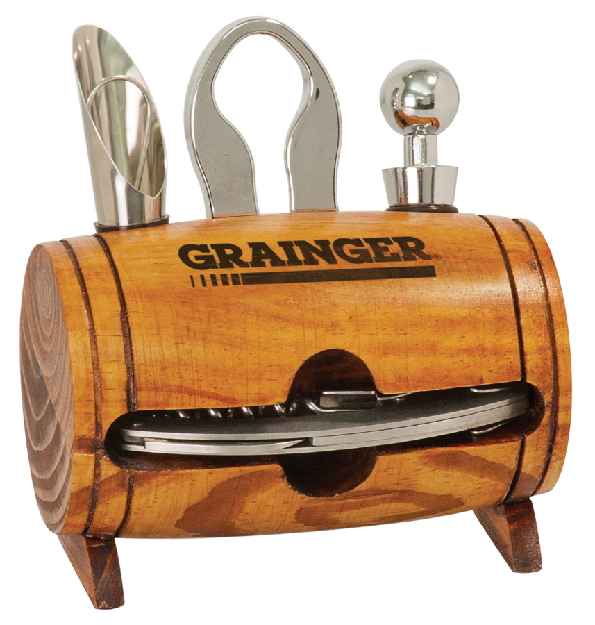 Barrel 4-Piece Wine Tool Set 2
