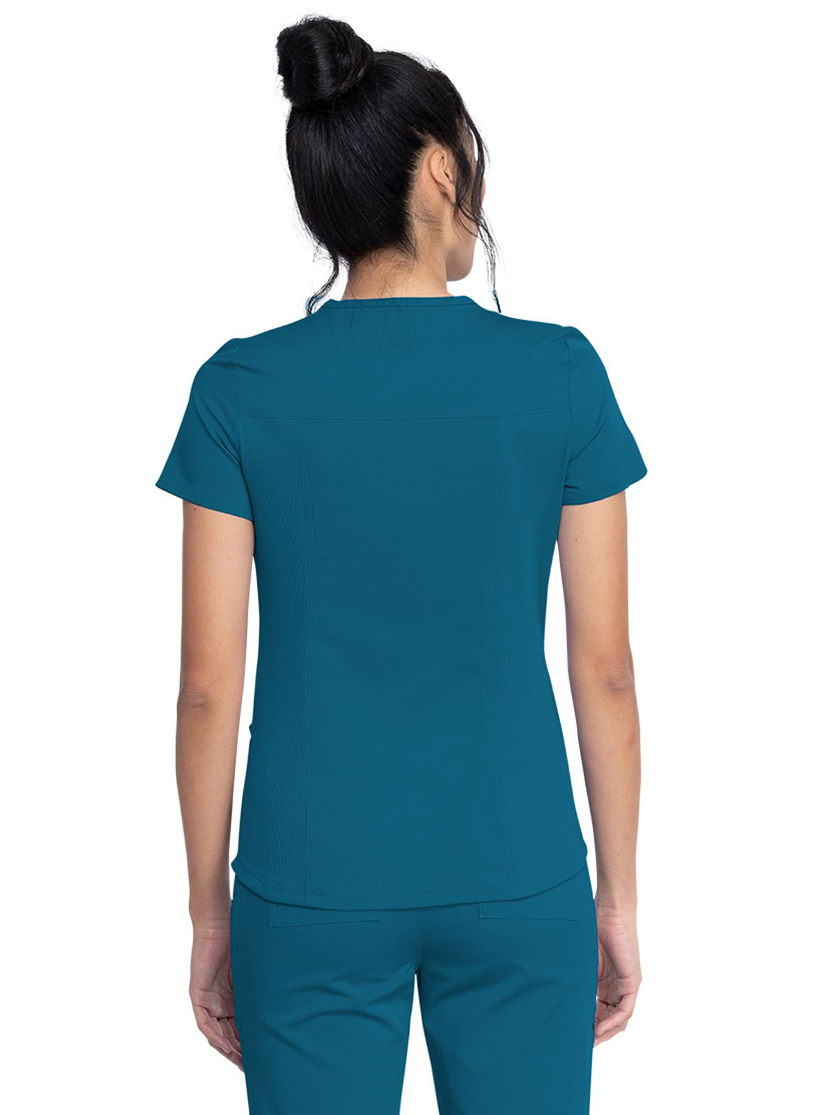 Dickies Medical - Balance - Women's 5-Pocket Rib Knit V-Neck Top 38