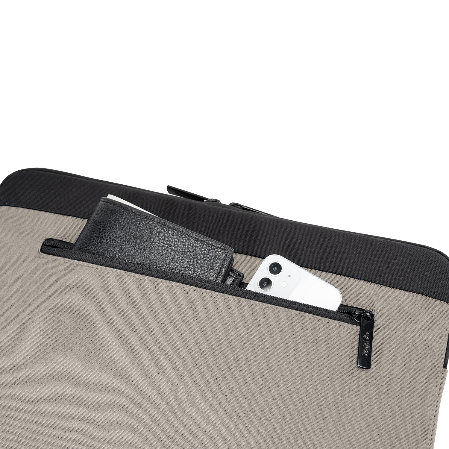 RejuVe® MILANO Recycled Heather Modern Sleek Professional 15" Laptop Sleeve 9