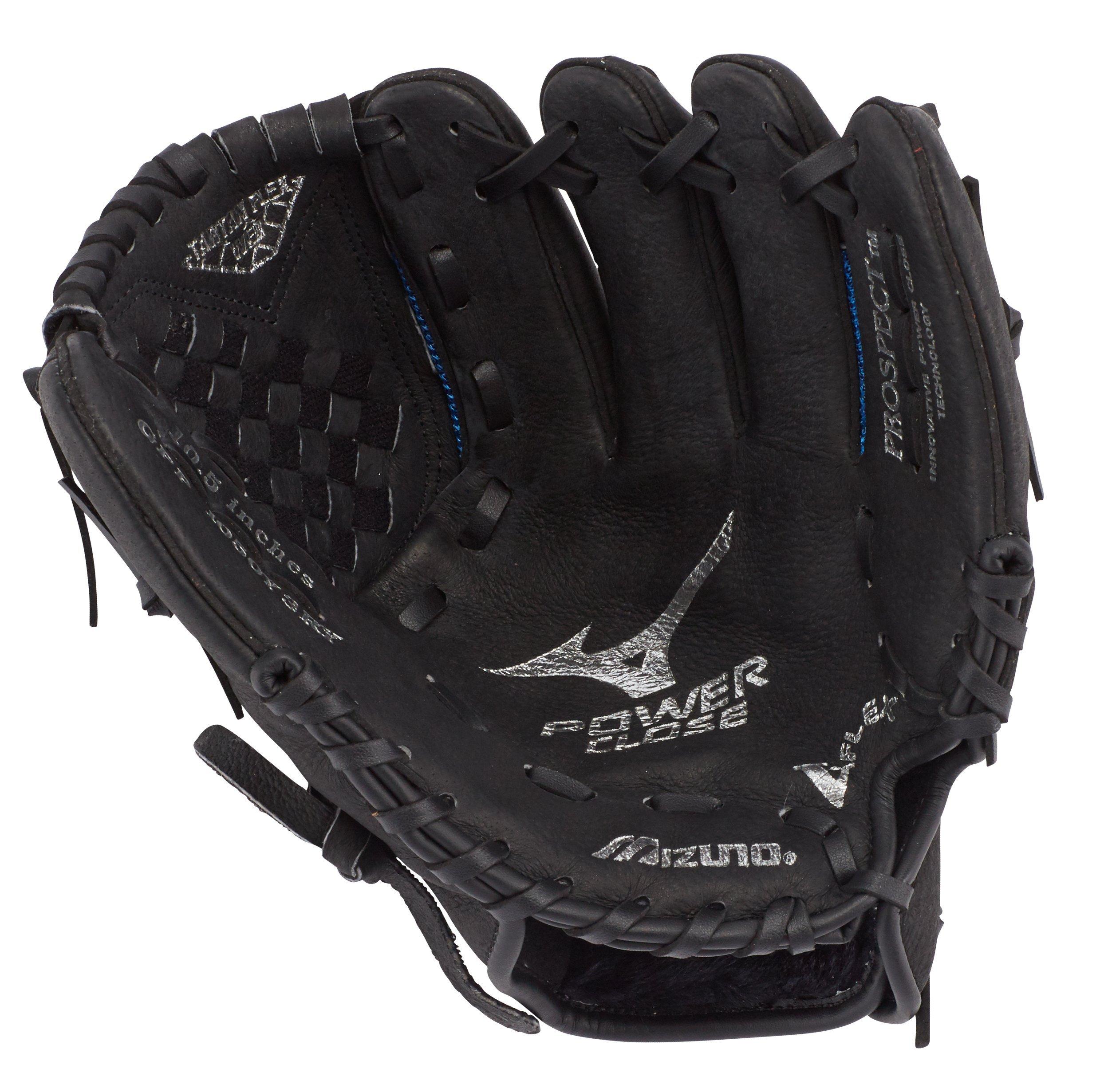 Prospect Series PowerClose Baseball Glove 10.5", Tartan Flex Web, Full Grain Pigskin, Mesh 2