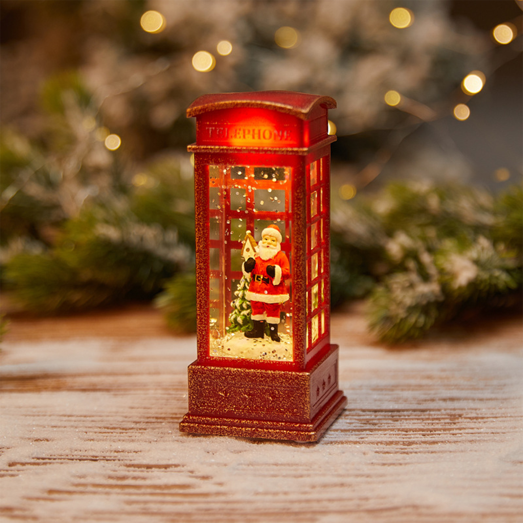 Christmas LED Water-Filled Decorative Lantern 6
