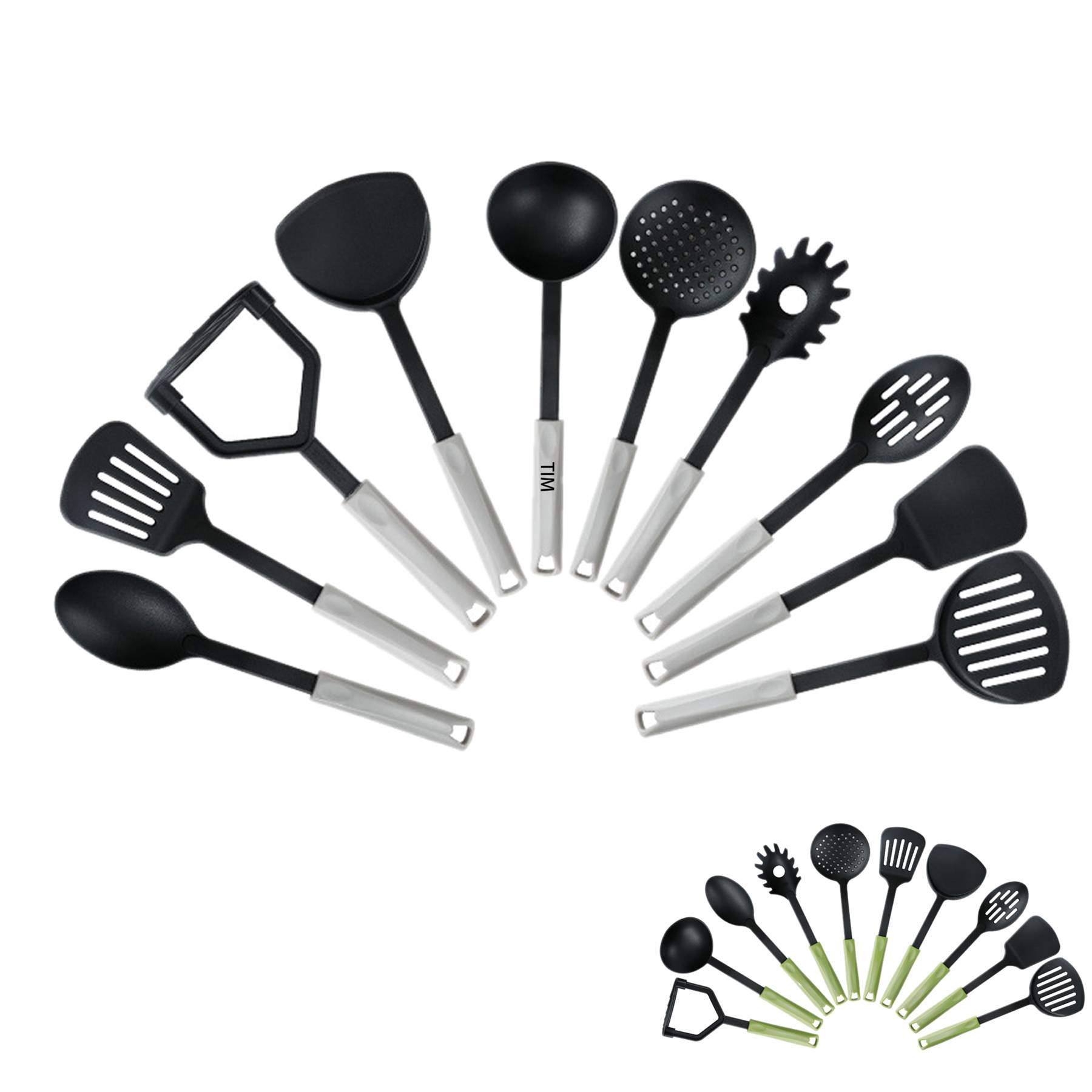 PP Kitchenware Shovel Spoon Set 3
