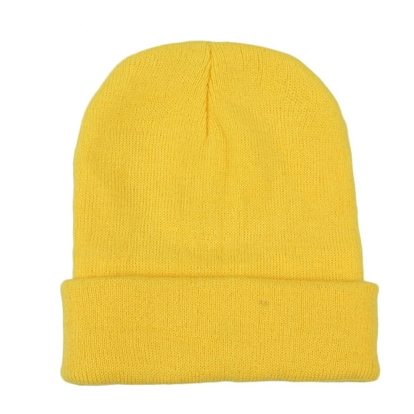 Embroidered Acrylic Knit Beanie with Cuff 4