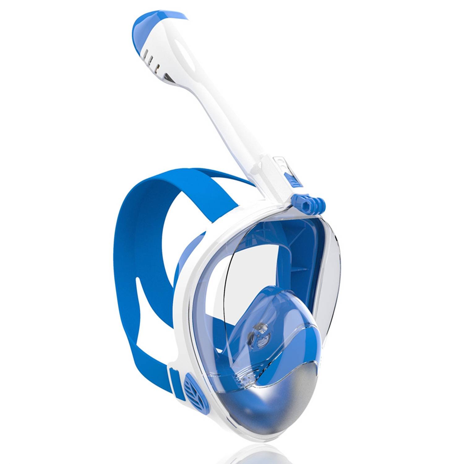 Full Face Snorkel Mask with Camera Mount & Anti-Fog Design 7