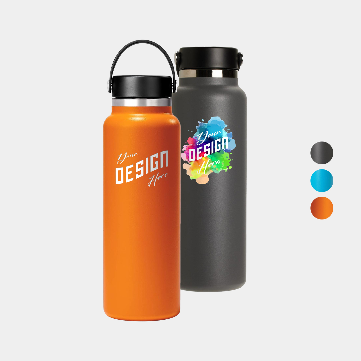 40 oz Hydro Flask® 2.0 Insulated Wide Mouth Water Bottle with Flex Cap 4