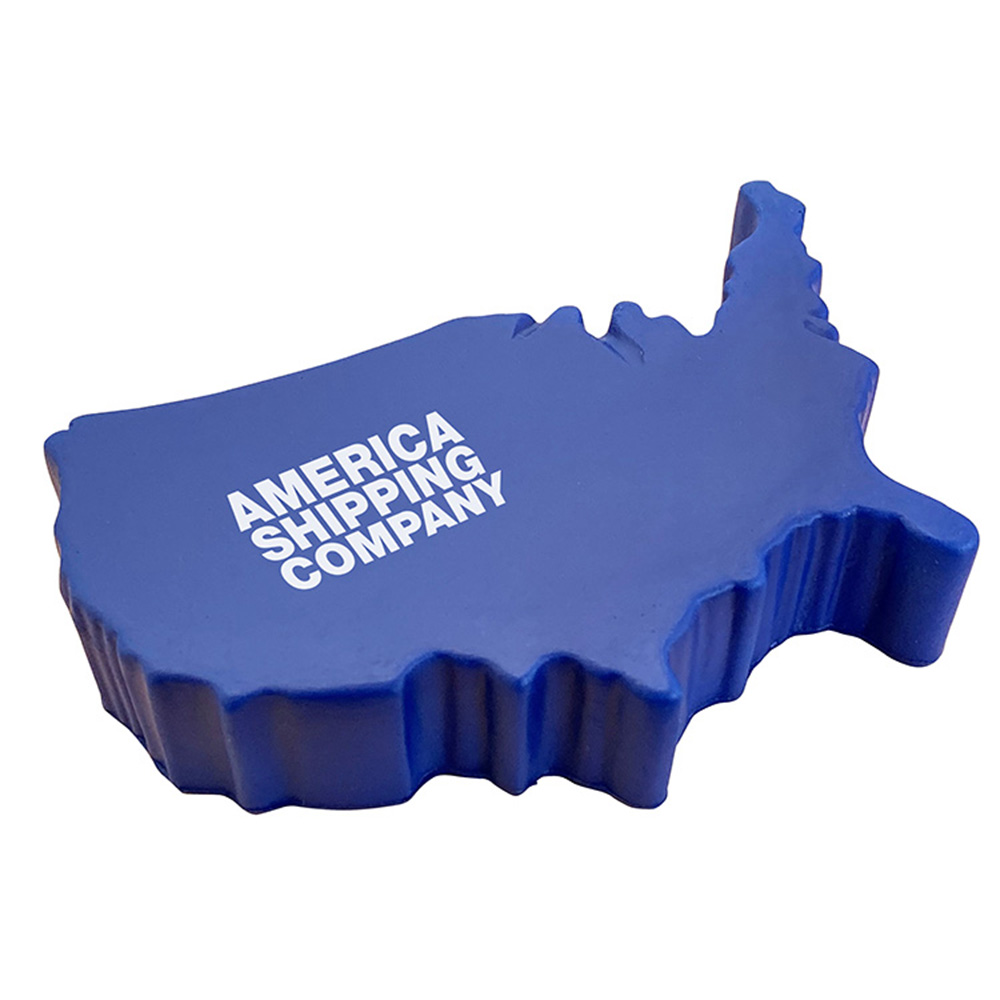 USA Map Stress Reliever 2