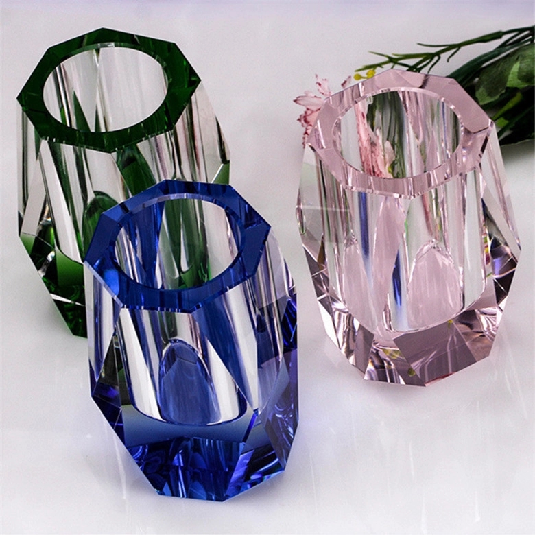 Octagon Crystal Pen holder 4