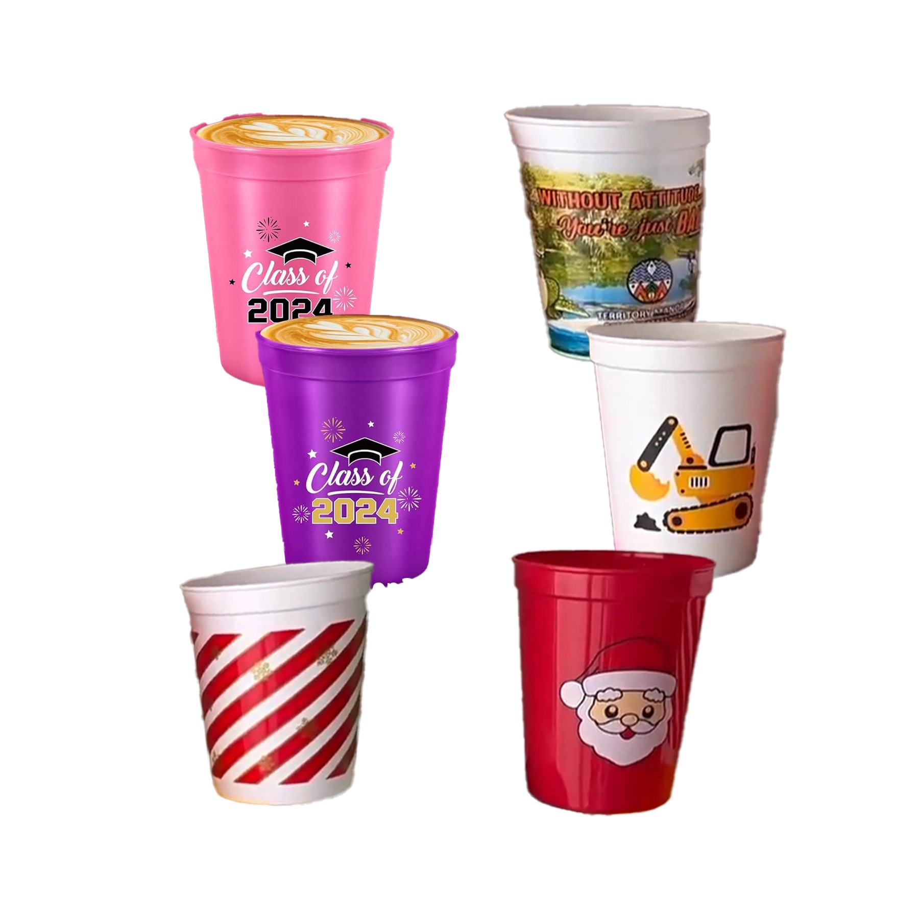 16OZ Plastic Party Cups 3