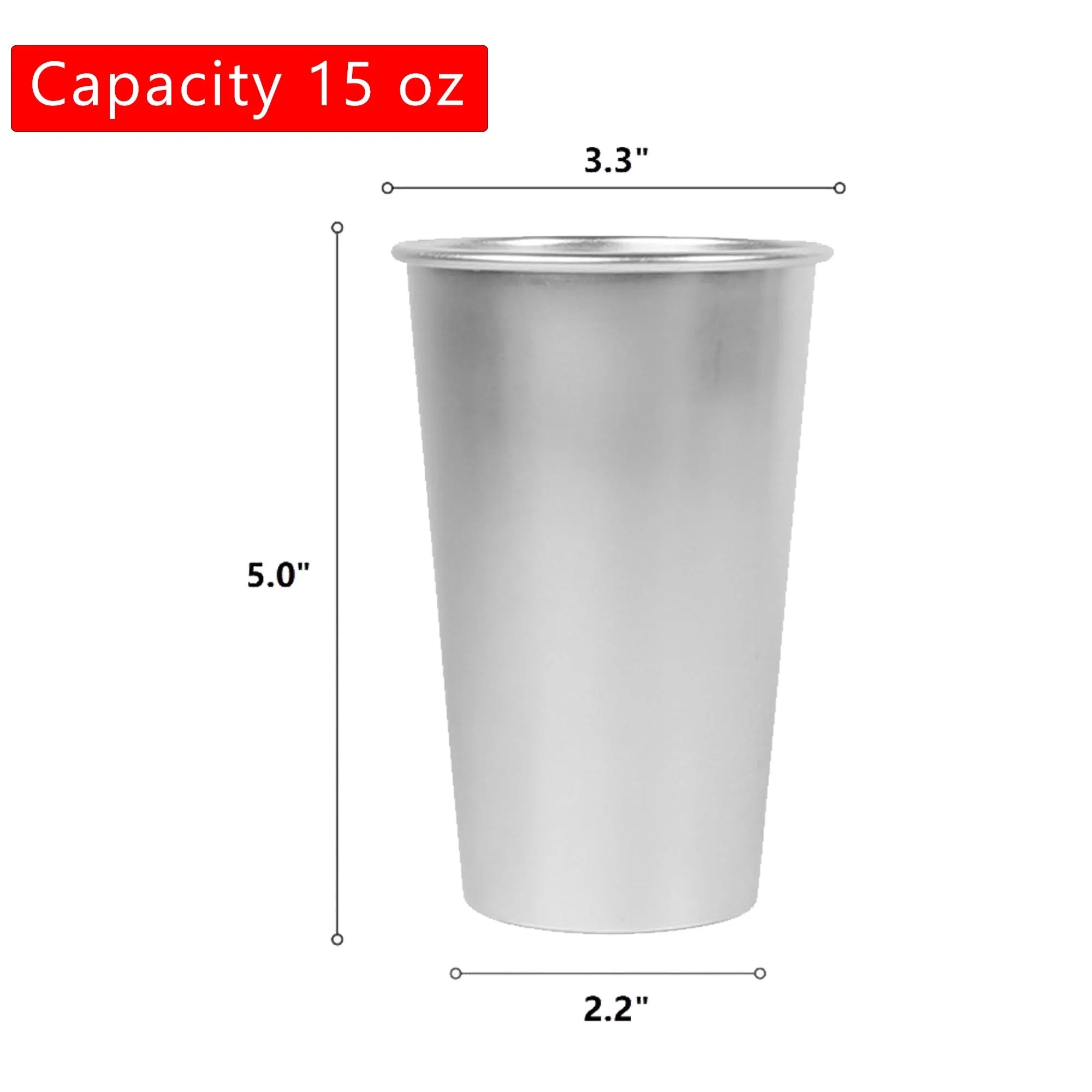 Color Changing Cold Cool Aluminum Portable Cup 2