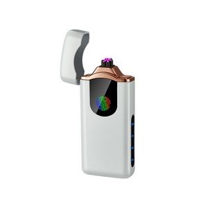 Round Dual Arc Lighter With Sensor Activation And USB Charging 5
