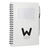 FSC® Recycled 5" x 7" Star Spiral Notebook with Pe 230