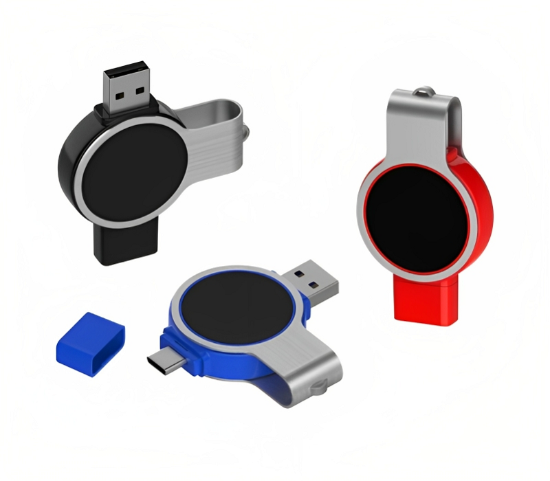 Type-C Light Up Logo USB Flash Drive 3