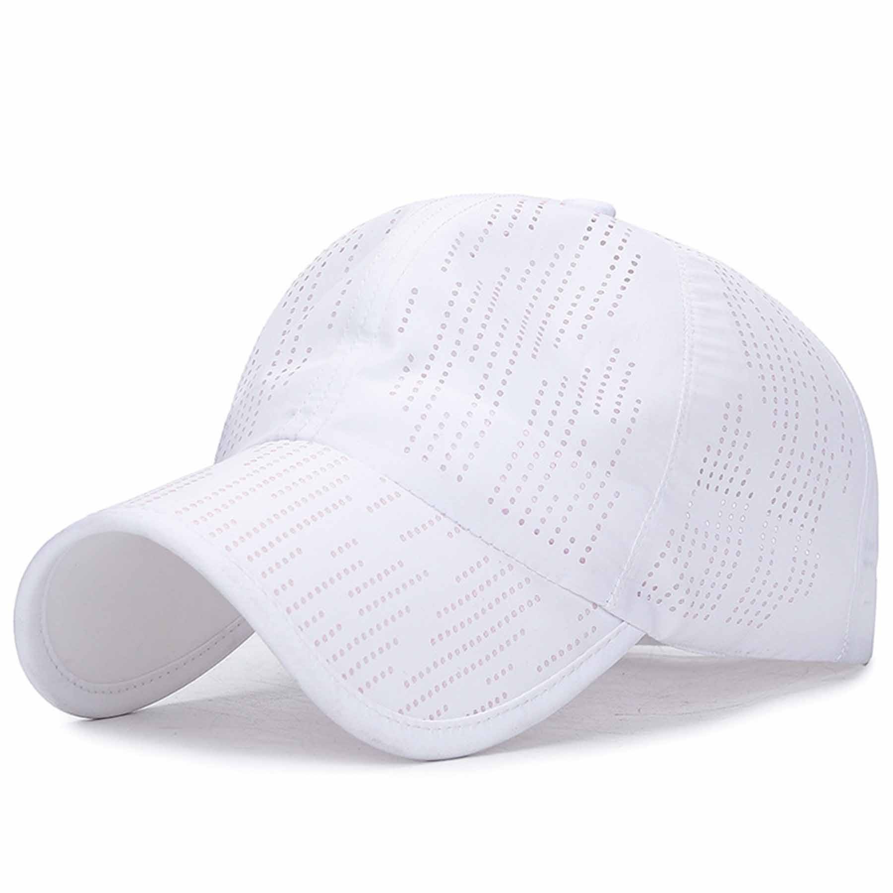 Summer Laser Cut Mesh Breathable Sports Baseball Cap 7
