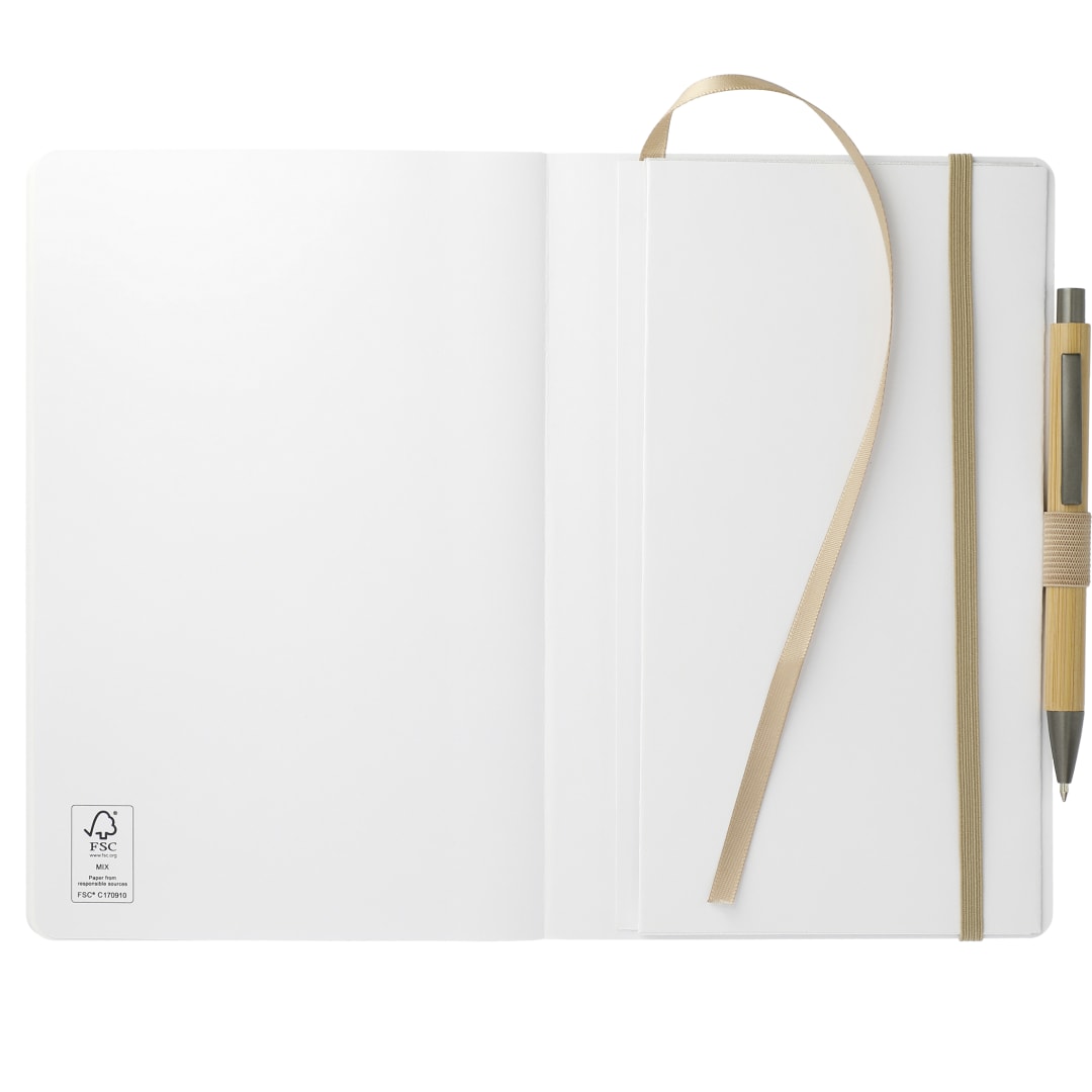 5.5" x 8.5" FSC® Mix Stone Bound Journal Set 34