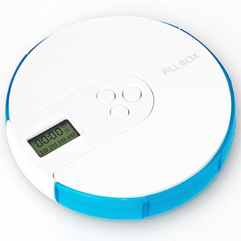 7 Days Digital Electronic Round Timer Pillbox 3