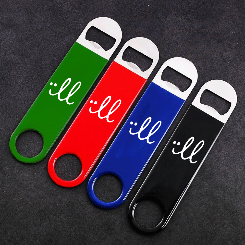 Stainless Steel Flat Beer Bottle Opener 2