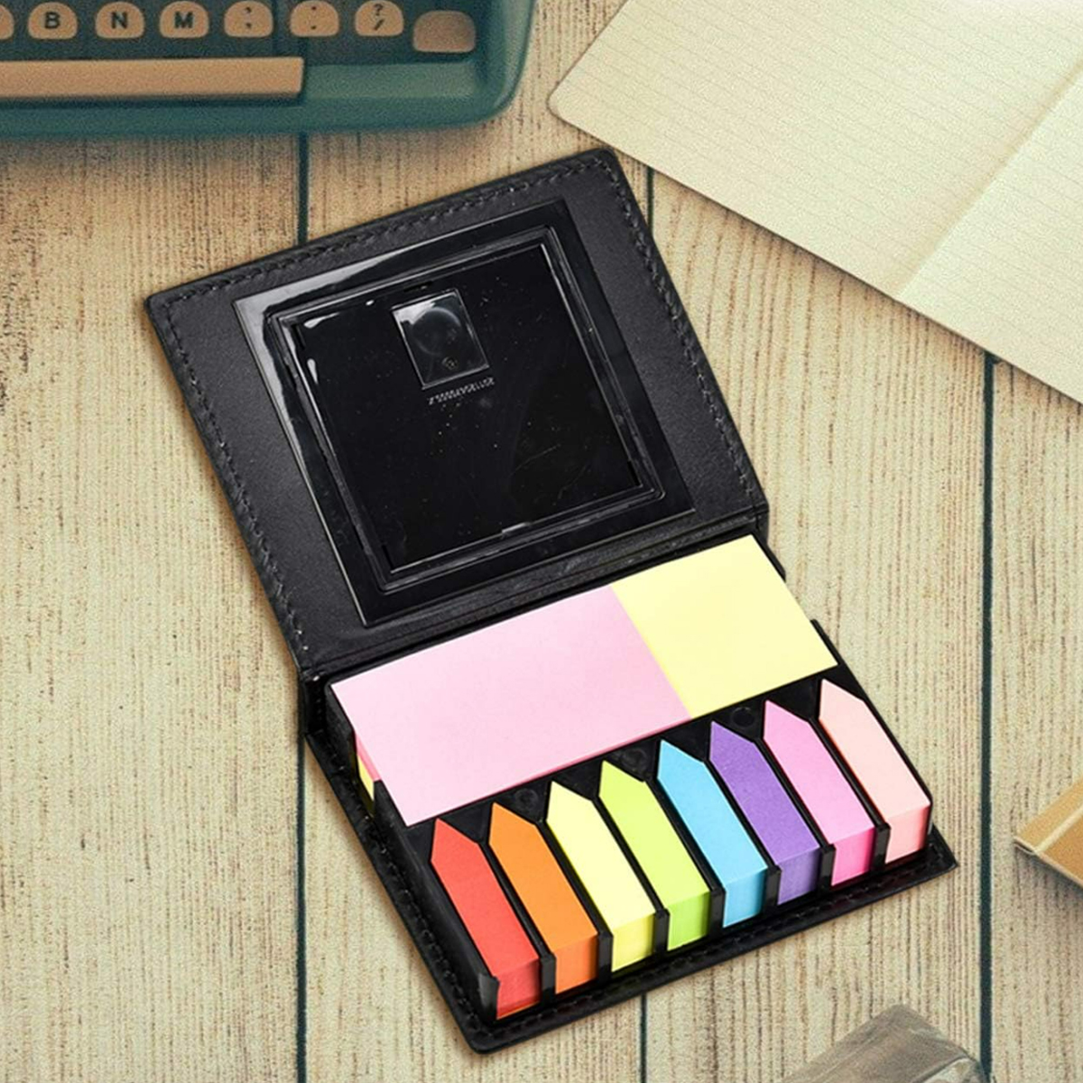 Executive Calculator & Notebook Organizer with Flags 6