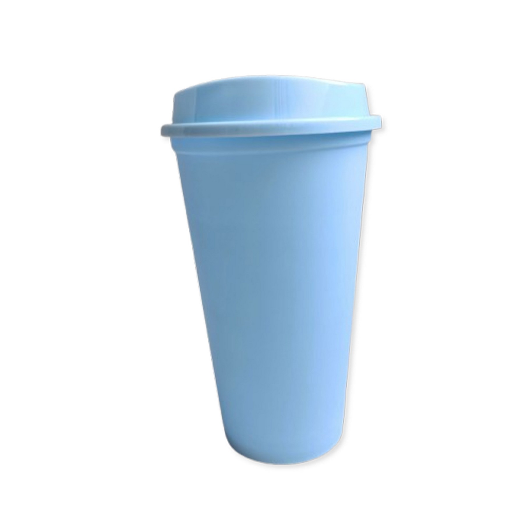 Reusable Coffee Cups with Lids 16 oz Plastic Tumblers 9