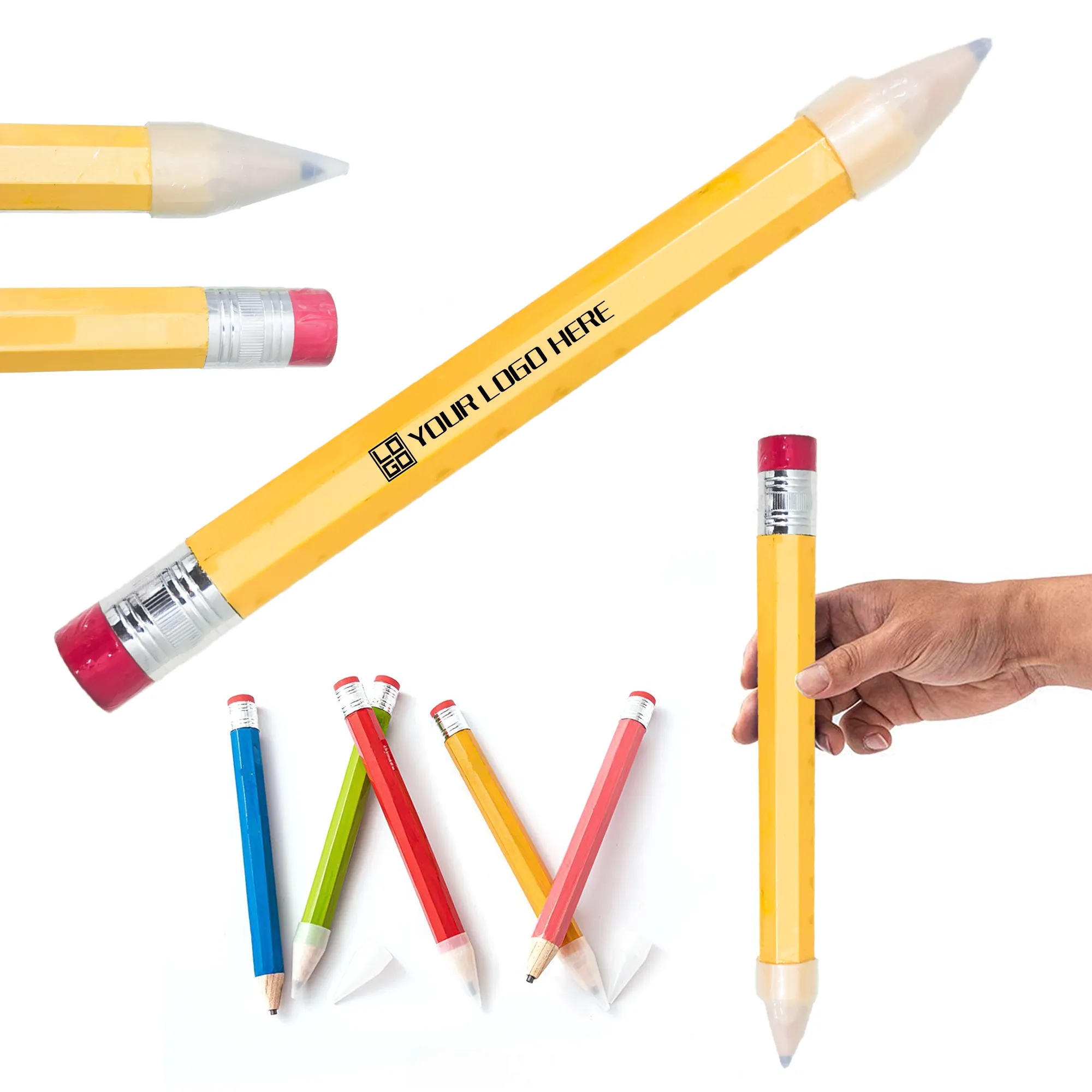 Giant Pencil Wooden Novelty Funny Office Christmas Gift 2
