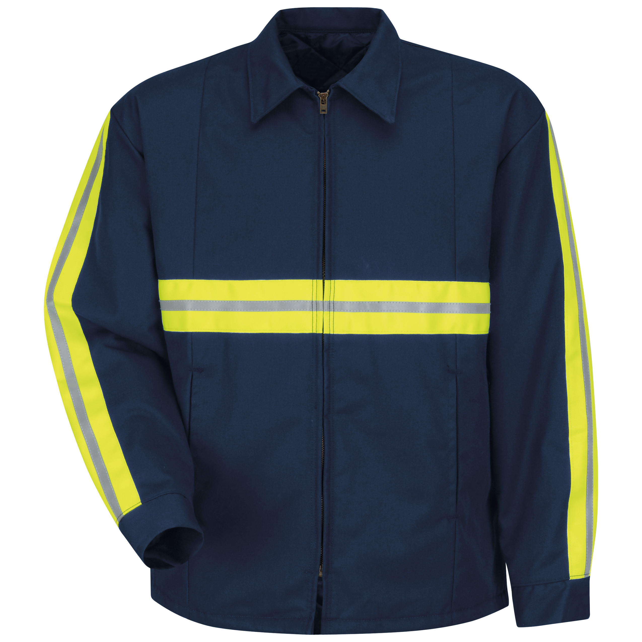 Red Kap® Men's Enhanced Visibility Perma-Lined Panel Jacket 2