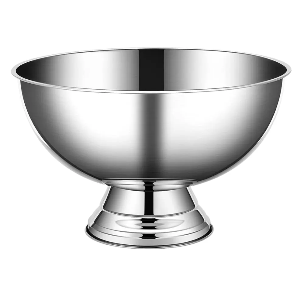 3Gal Stainless Steel Champagne Bucket Punch Bowl with Ladle 2