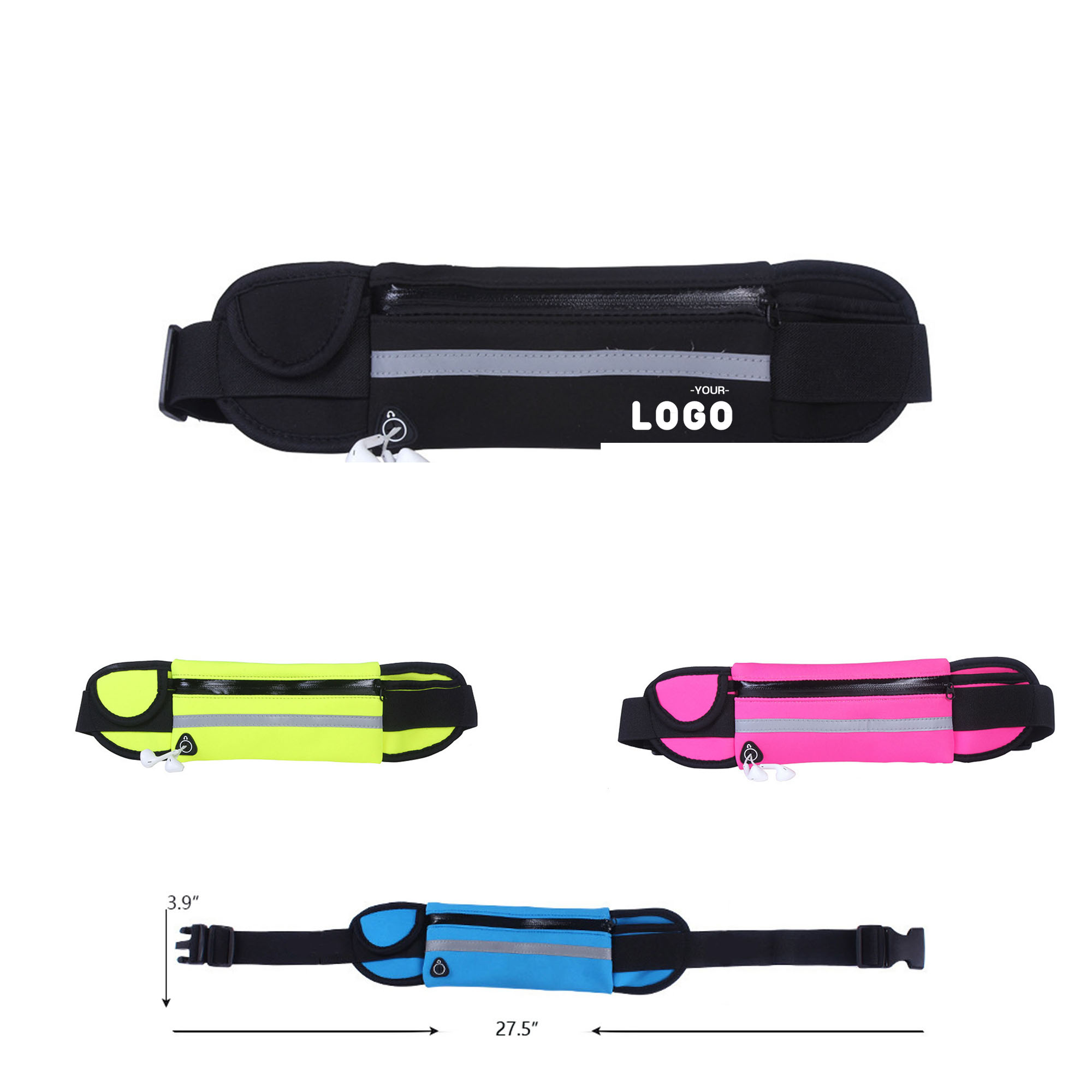 Running Waist Pack with Integrated Headphone Port 2