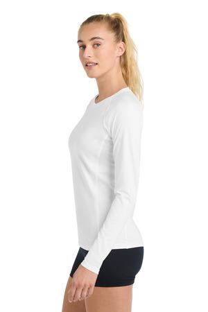 Sport-Tek Women's Long Sleeve Rashguard Tee. LST470LS 10