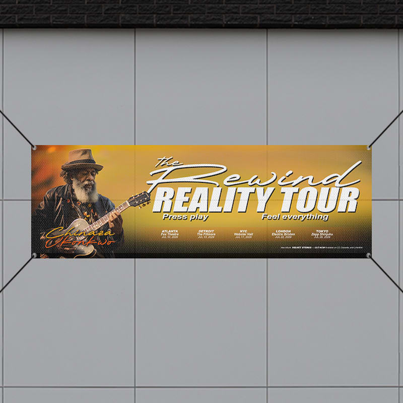 Custom 2' X 6' Mesh Banners 3